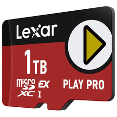 Lexar Play PRO 1TB/512GB microSDXC Express Card UHS-I A2 V30 – 900MB/s Read, 600MB/s Write, 4K