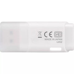 Kioxia Trans Memory U202 USB Flash Drive 32GB USB 2.0 High Speed Original for PC Laptop Mac (White )