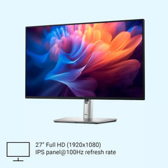 Dell PRO 24"/27" IPS FHD Monitor – TÜV Eye Comfort, 100Hz, USB 3.2 Hub | Adjustable Stand