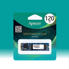 Apacer AST280 120GB M.2 SATA SSD 520MB/s 3D TLC Reliable Performance