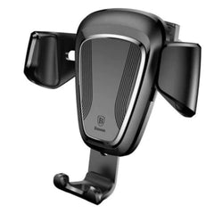 Baseus Gravity Car Mount Phone Holder – Air Vent Mount, 360° Adjustable, Anti-Scratch ( Black )