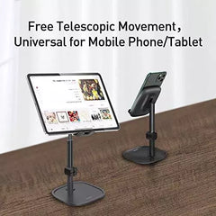 Baseus Literary Desktop Bracket Holder Stand for Smartphone & Tablet – Adjustable Telescopic