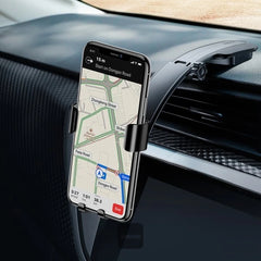 Baseus Metal Age Gravity Car Mount Phone Holder – Dashboard Phone Holder with Foldable Arm, 360° Adjustable