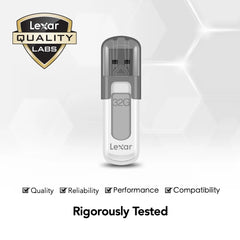Lexar JumpDrive V100 128GB/64GB/32GB USB 3.0 Flash Drive–Fast File Transfer 115GB Usable Storage