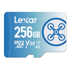 Lexar 64GB/256GB FLY microSDXC UHS-I A2 V30 4K UHD Class 10 High-Speed Memory Card