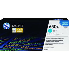 HP 650A Magenta/Yellow/Cyan/Black Toner Cartridge for HP Color LaserJet Enterprise CP5525 Series | 15,000 Pages