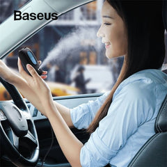 Baseus Car Mini Humidifier & Diffuser with LED Light | Mini Spaceship Car Magnetic Humidifier