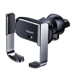 Baseus Mini Electric Car Phone Holder with Sensor–Automatic Air Vent Phone Mount, 360° Rotation