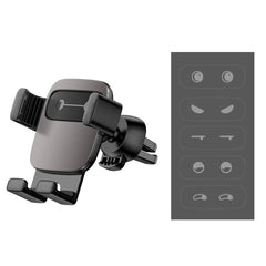 Baseus Cube Gravity Car Mount Phone Holder for Air Vent–360° Adjustable, One-Hand Operation ( Black)
