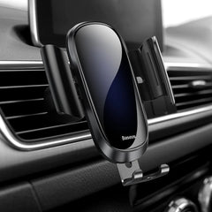 Baseus Future Gravity Car Phone Holder – Air Vent Mount, One-Hand Operation ( Black)