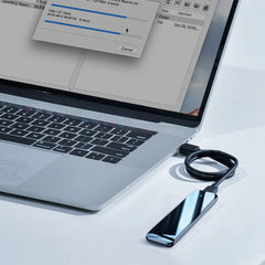 Baseus Full Speed Series M.2 SATA SSD Enclosure (Type-C 5Gbps, Tool-Free, Portable, Aluminum Alloy)
