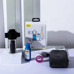 Baseus Simple Life Car Wash Suit with Foam Pot, Towel & Water Tape – Complete Cleaning Kit