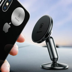 Baseus Bullet An On-Board Magnetic Car Mount Phone Holder 360° Rotation, Strong 4-Magnet Grip