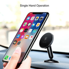 Baseus Bullet An On-Board Magnetic Car Mount Phone Holder 360° Rotation, Strong 4-Magnet Grip